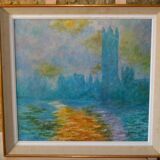 Monet - Sunlight in the Fog, Mack Sign