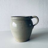 Antique glazed terracotta jug