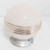 1950 ball ceiling light with golden grooves d19cm