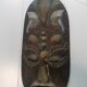 Decorative sculpted metal wall mask – 70 cm × 33 cm