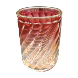 Night carafe cup in crystal model bamboo torso