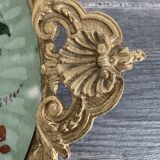 Antique celadon porcelain bowl mounted in gilded bronze, 19th century.