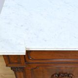 Buffet, commode, écritoire de propriété en acajou de style restauration, début XIXème