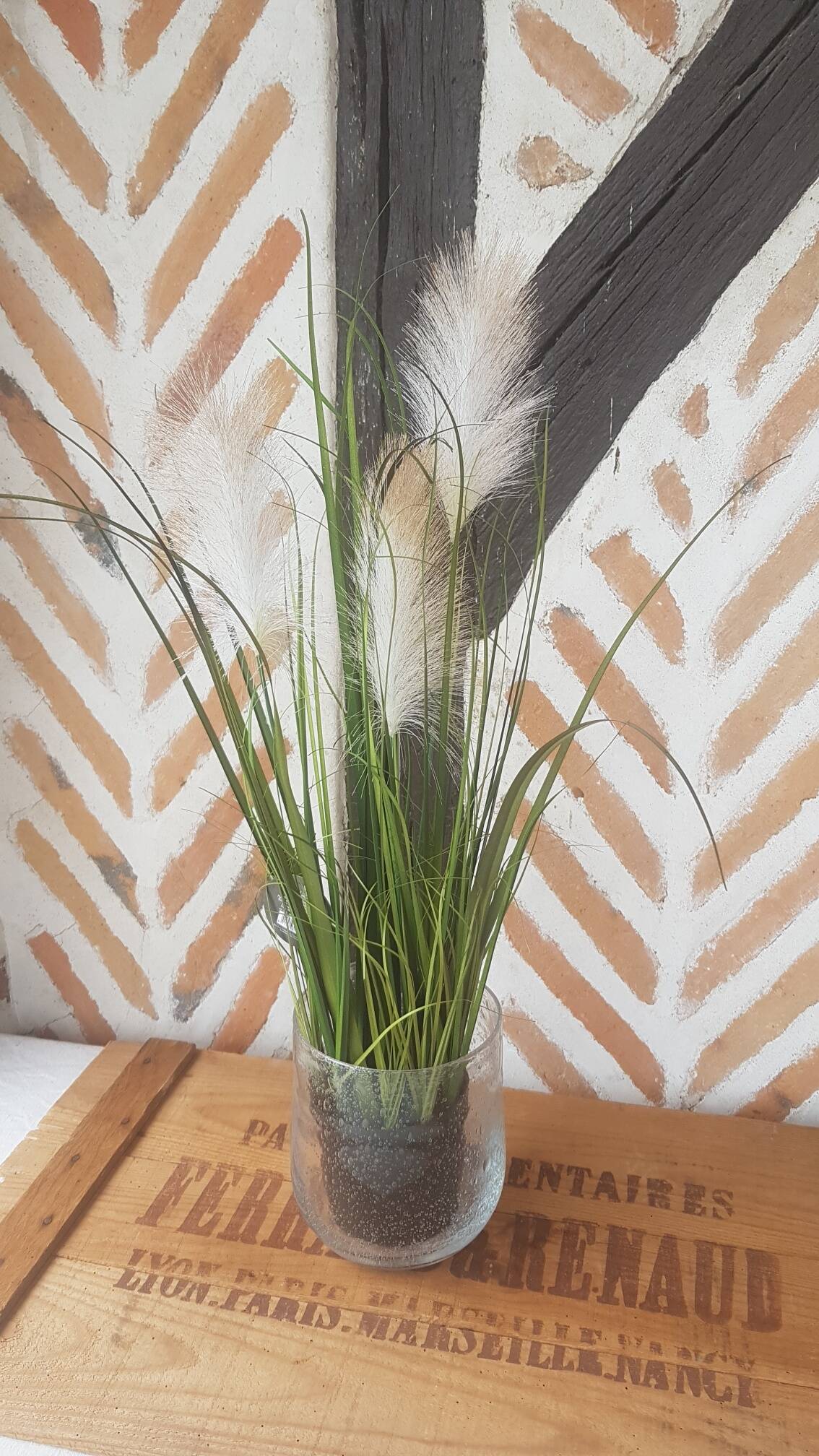 Bubble glass terrarium vase