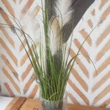 Bubble glass terrarium vase