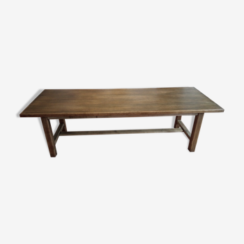 Old refectory table 250cm