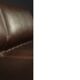 Vintage Mid-Century German Modern 2-Seater Brown Steel Frame Lounge Sofa
