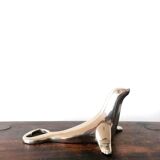 Silver metal seal bottle opener