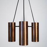 Scandinavian pendant lamp in copper