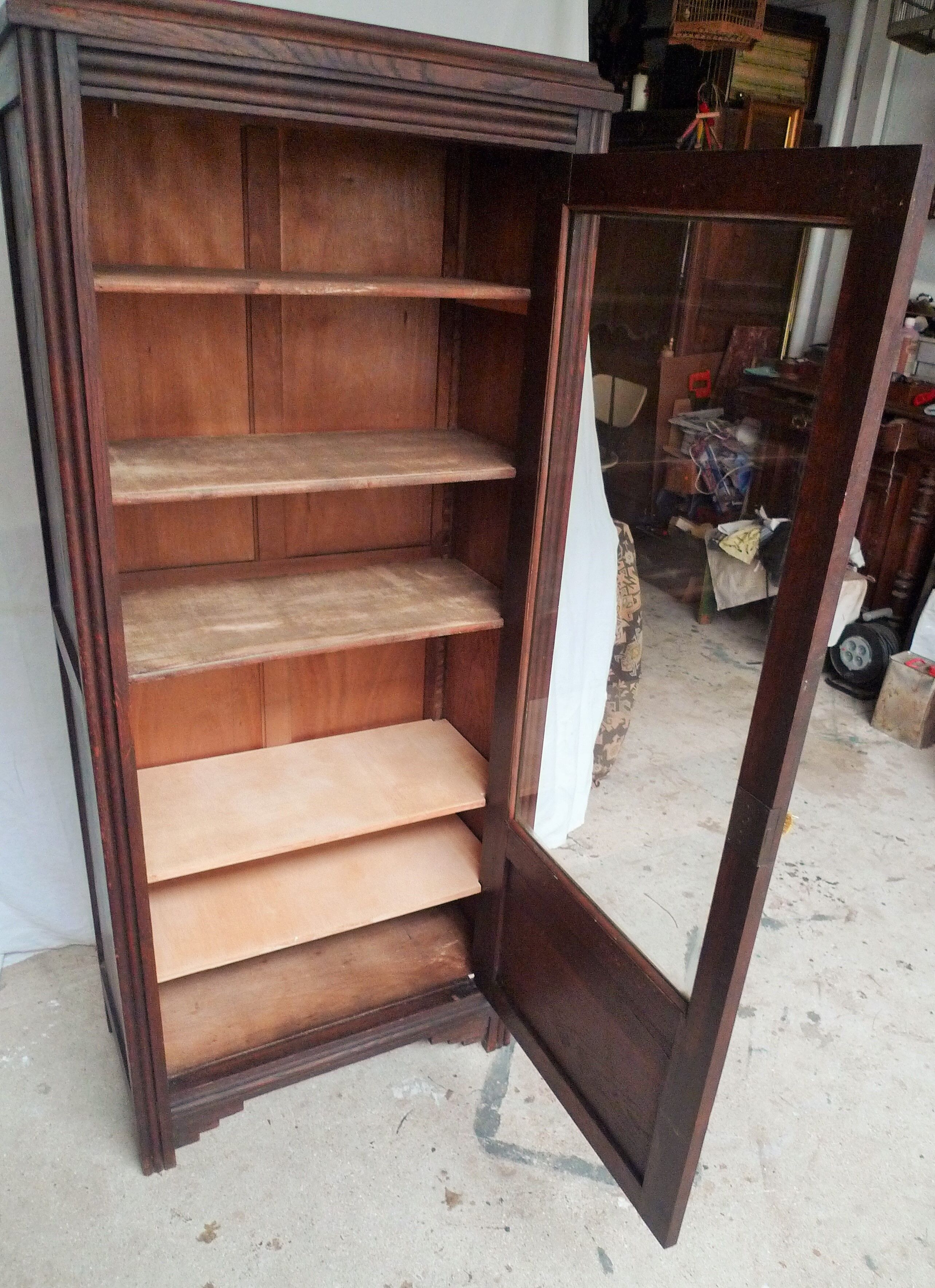 Small glass library 40/50s