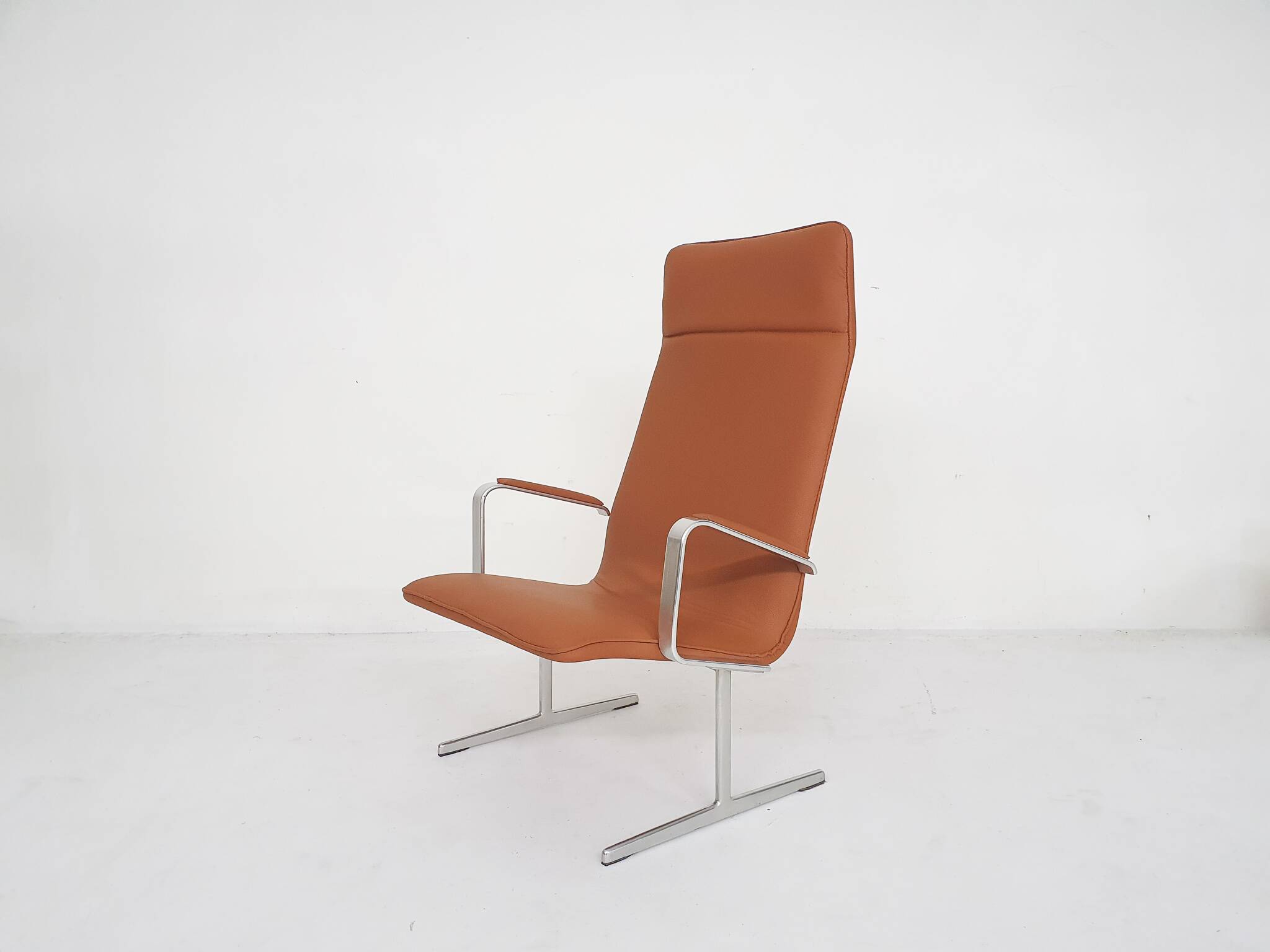 Dieter Rams for Vitsoe high back lounge chair, model rz60, Germany 1960's