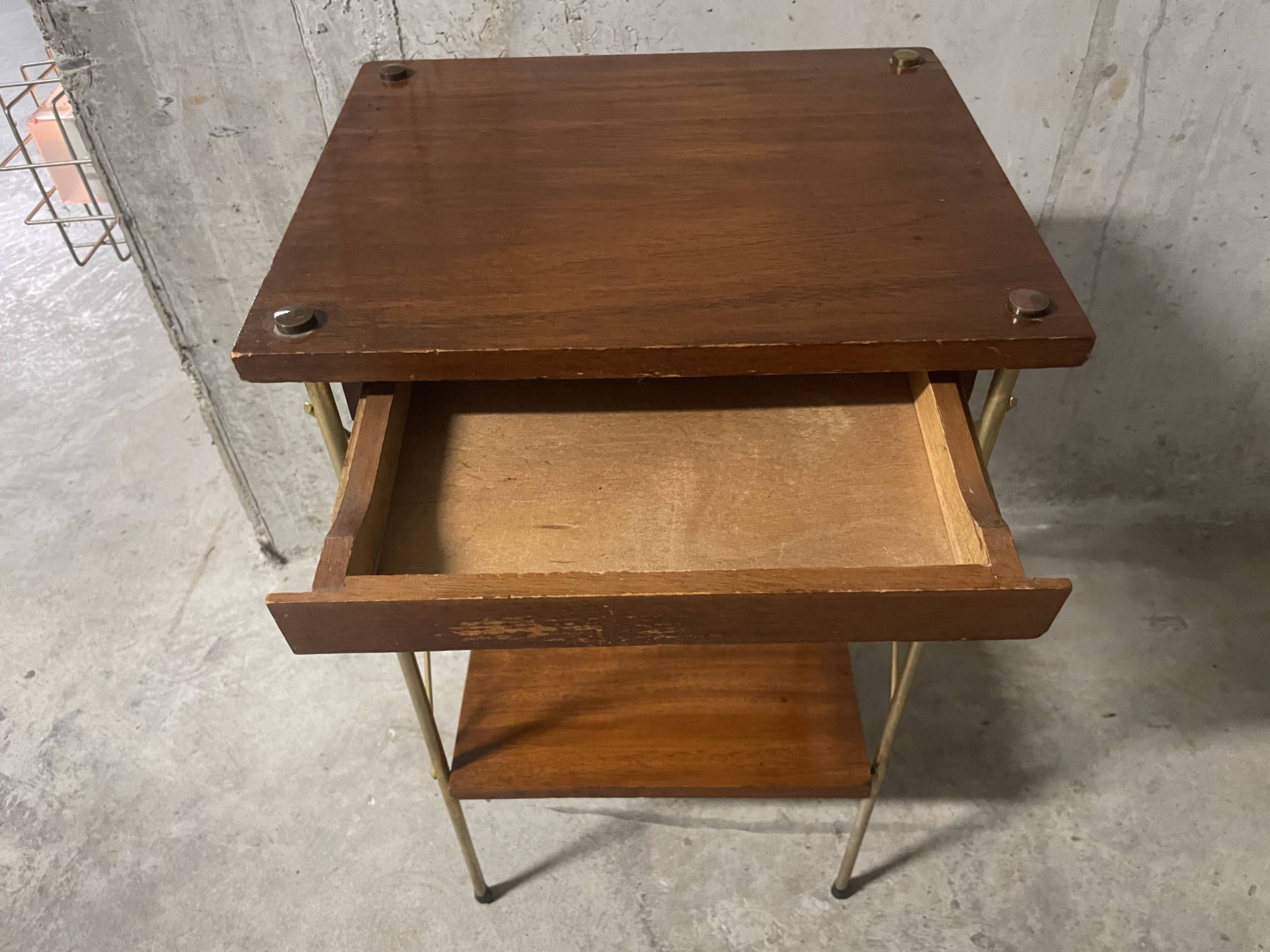 1960s bedside table