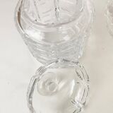 Set of 3 Art Deco crystal pieces Orrefors Simon Gate Sweden