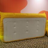 Togo Alcantara Curry Sofa Michel Ducaroy for Ligne Roset