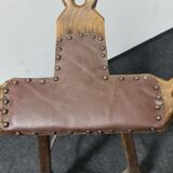 Quatre tabourets de bar espagnols vintage