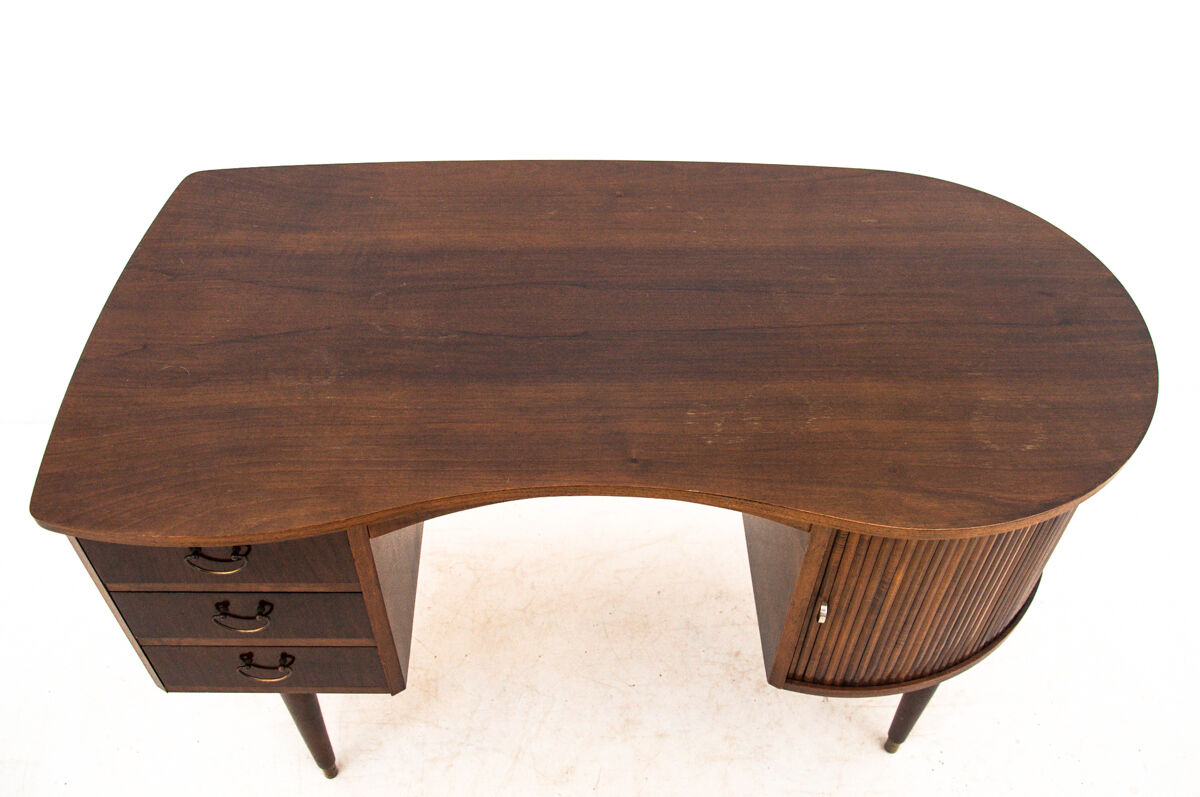 Danish desk with bar from 1960