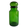 Bocal d'apoticaire en verre vert Maxwell publicitaire vintage