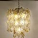 Torciglioni, suspension lumineuse de Mazzega, années 1970