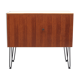 Buffet des années 1960 en teck et formica avec pattes en épingle à cheveux