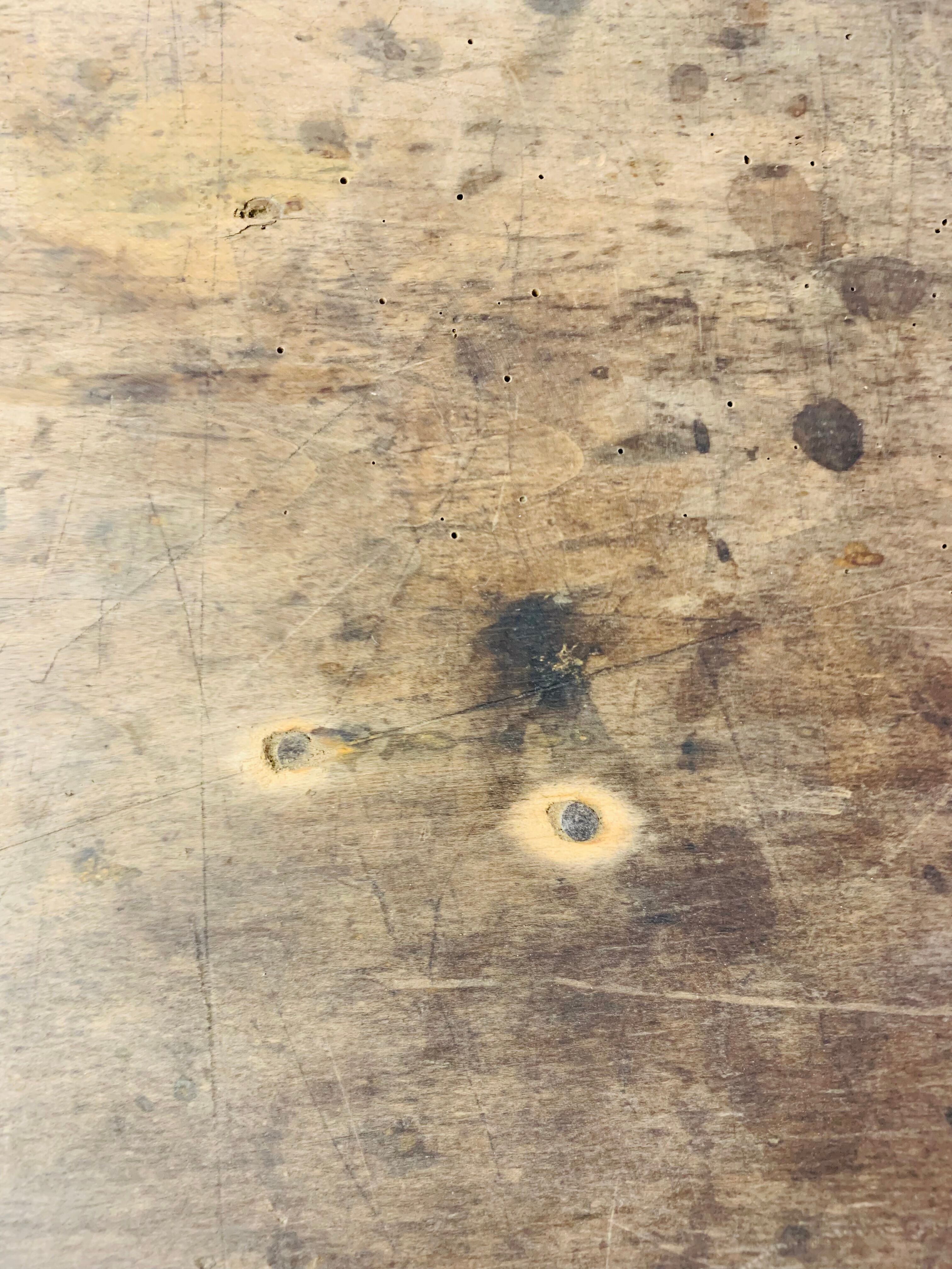 Industrial coffee table