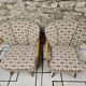 Pair of 1960 flowered armchairs