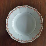 6 Schwarzenhammer porcelain soup plates