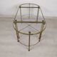 Golden brass coffee tables