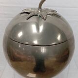 Thermid silver metal tomato ice bucket