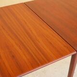 Scandinavian teak expandable dining table by Farstrup Mobelfabrik editions