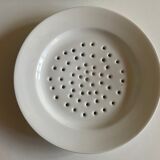 Assiette percée à faisselle 19e