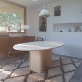 Roche Bobois travertine table