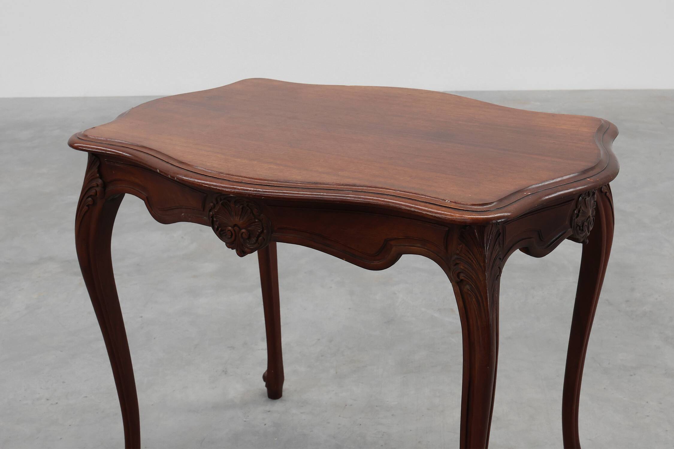 Antique carved LOUIS XV style Side Table, France ca. 1900