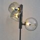 Vintage 1970s space age 3-light floor lamp