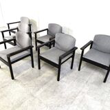 Vintage armchairs by Gerd Lange, 1970s - set of 6