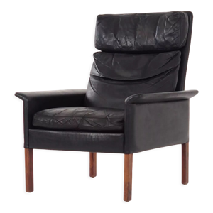 Fauteuil en cuir par - hans olsen