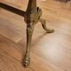 Coffee table in gilded bronze and marble