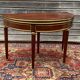 Half moon table in mahogany era Louis XVI XVIII th century