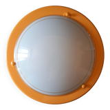 yellow cylindrical ceiling or wall light