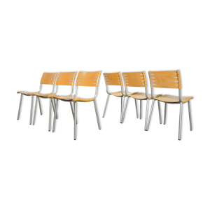 ensemble de 6 chaises