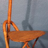Rattan floor lamp 1950