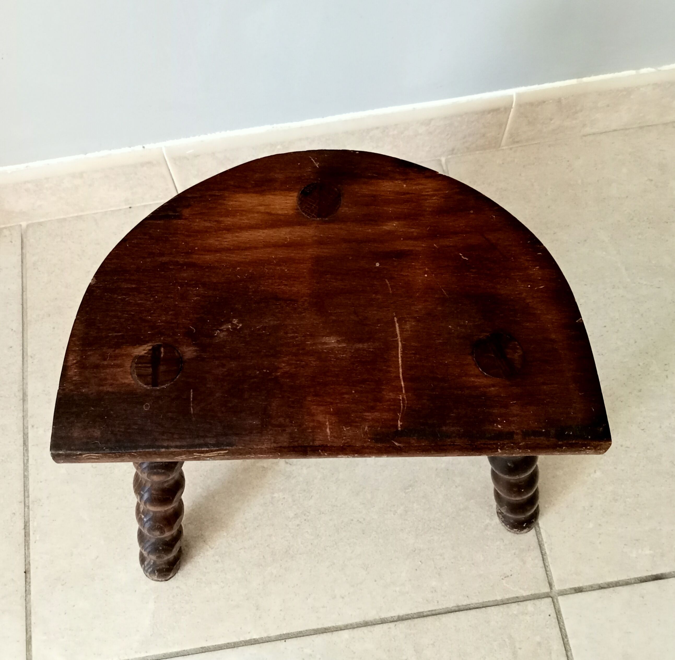 Vintage tripod stool 50s/60s