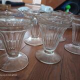 Set of 6 ice cream cups