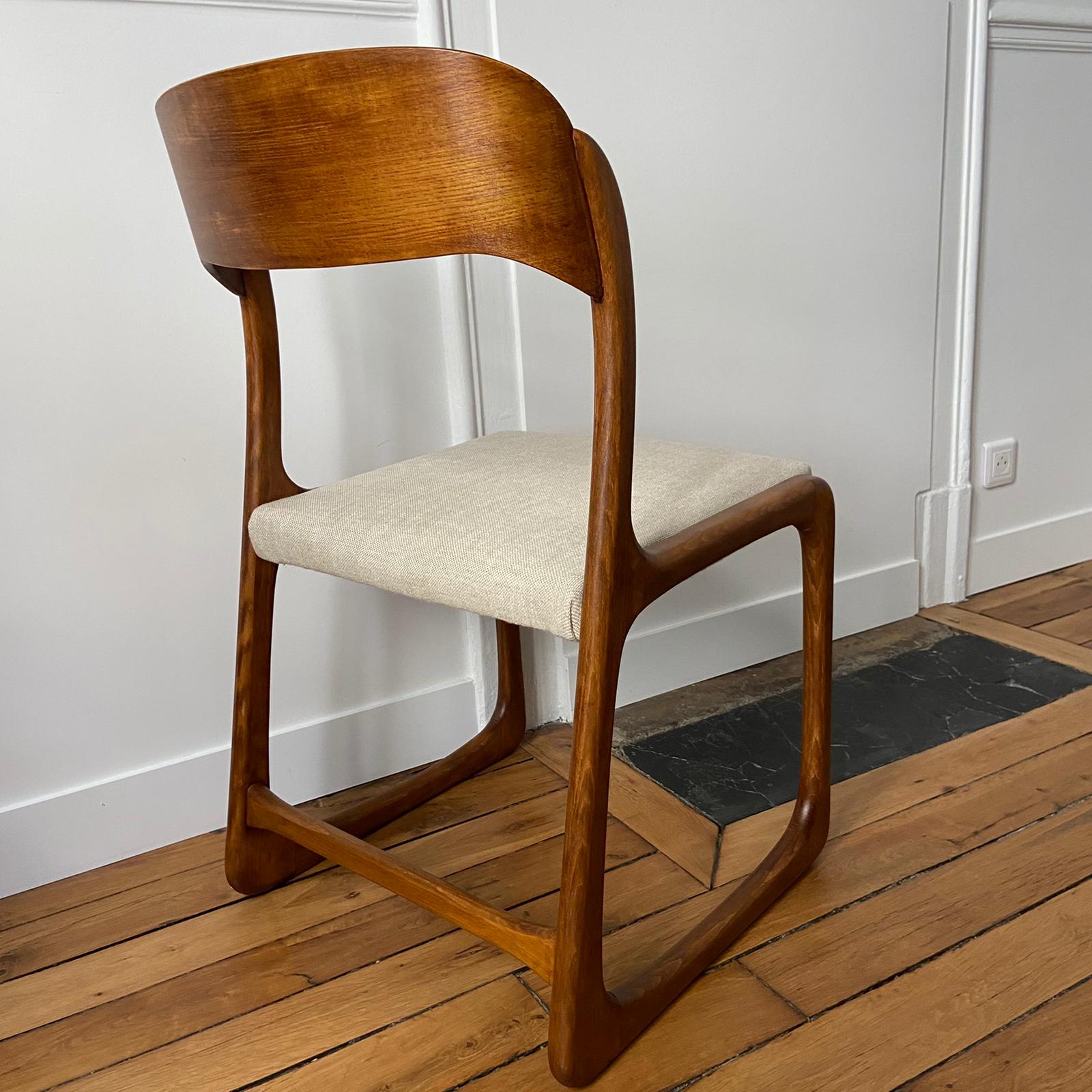 Baumann sled sled chair