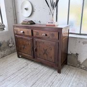 Meuble de rangement confiturier art populaire savoyard 1950
