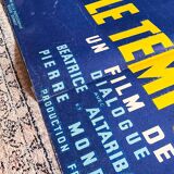 Authentic movie poster from 1958 "The Time of the Hard-boiled Eggs"