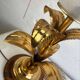 VINTAGE HIGH TABLE LAMP WITH “GOLDEN” PALM TREES, HANS KÖGL STYLE