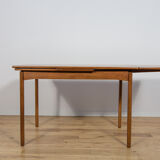 Mid-century teak extendable dining table, Denmark, 1960s