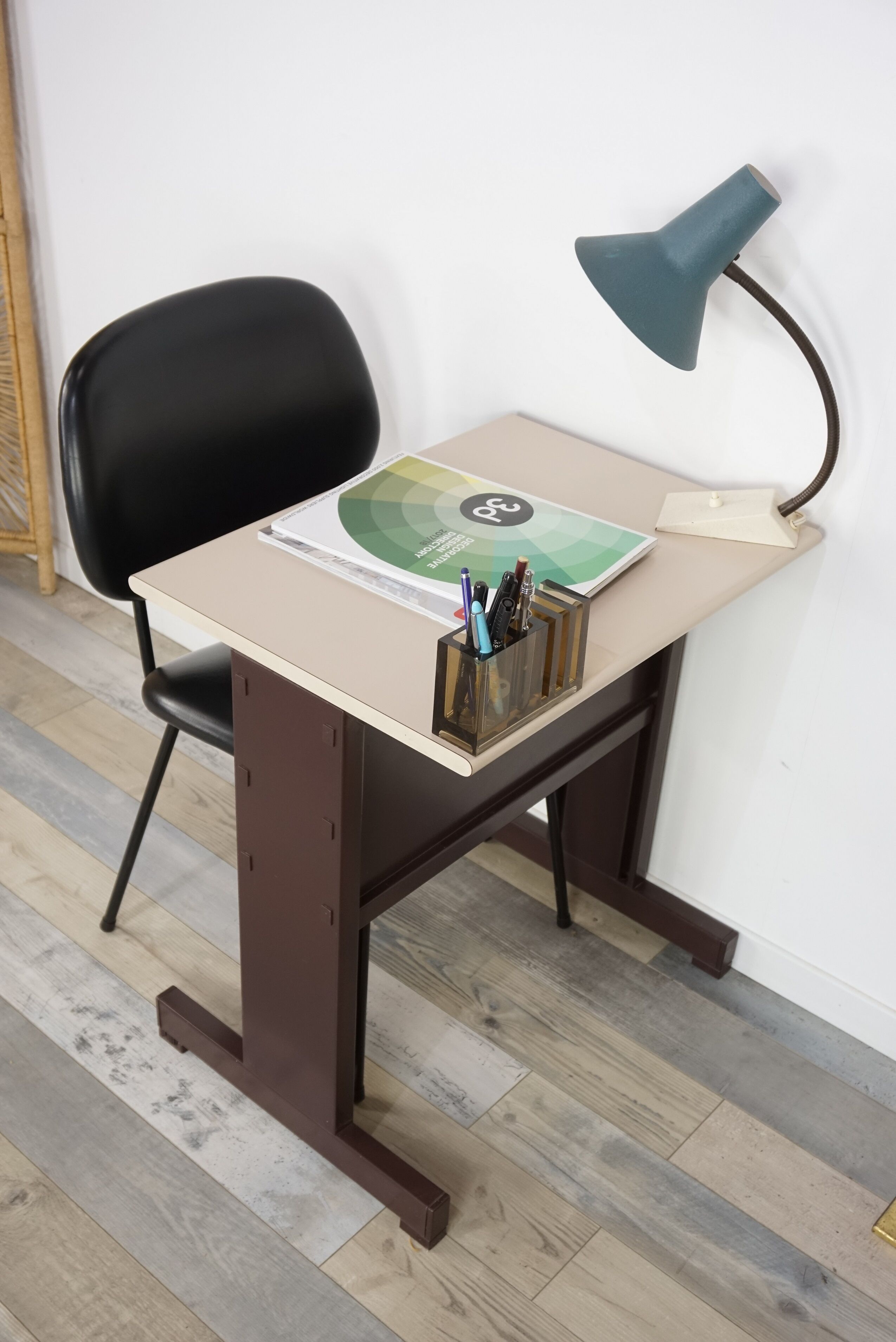 50s articulated lamp in metal