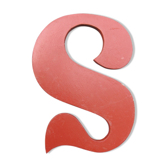 Teaches letter S wooden