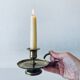 Candle holder with handle
